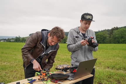 Till and Marvin in their element