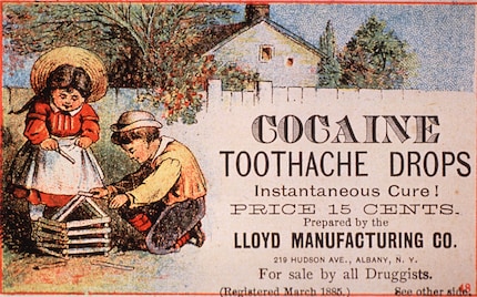 Une publicité de 1885 fait ouvertement de la publicité pour la cocaïne auprès des enfants