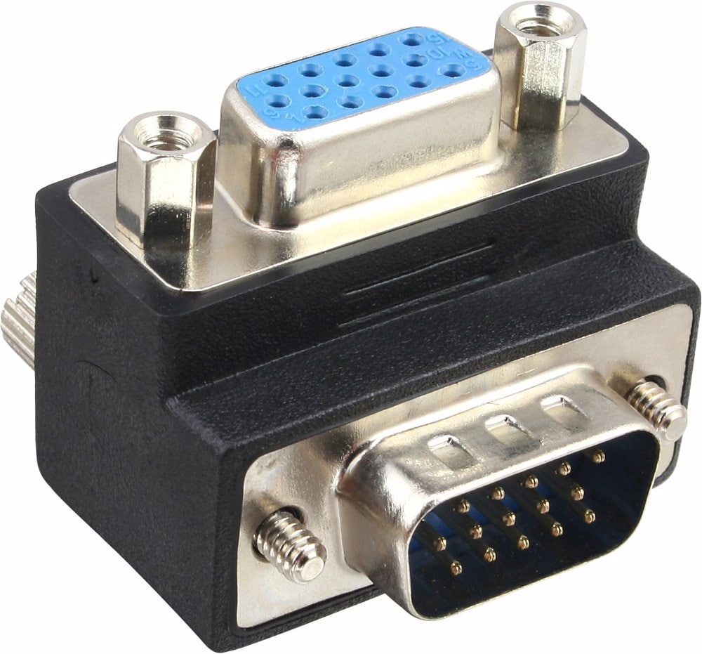 InLine VGA Adapter 90° Winkel 15pol Stecker/Buchse (VGA) Galaxus