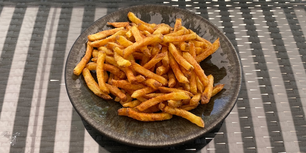 Le patatine fritte di patate resistenti alla cottura hanno un ottimo sapore