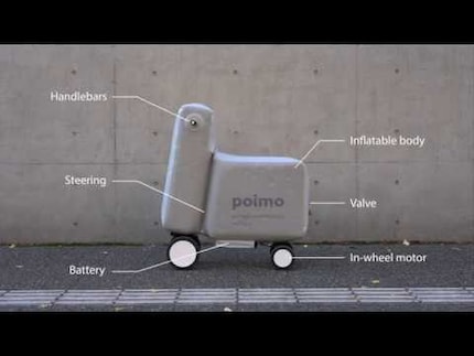 Grazie alla tecnologia di inclinazione, il Poimo dovrebbe essere facile da guidare in curva.