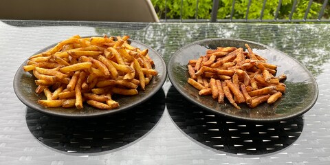 This is what perfect homemade chips look like.