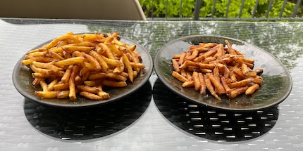 This is what perfect homemade chips look like.