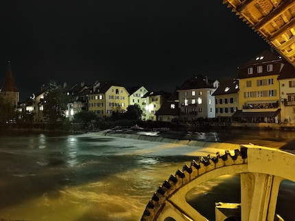 Huawei P40 Pro+, modalità notturna, Photoshop