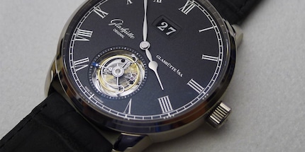 Il mio oggetto del desiderio: il Glashütte Senator Tourbillon. Immagine: Chronomania