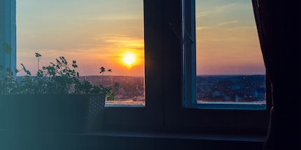The sun brings not only light but also heat into our homes.