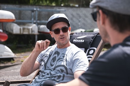 Maurus Strobel, Dirigent und CEO von Indiana Paddle & Surf.