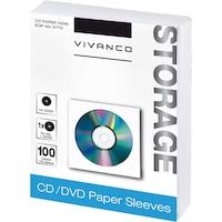Vivanco Buste CD/DVD 100 Pack (CD)