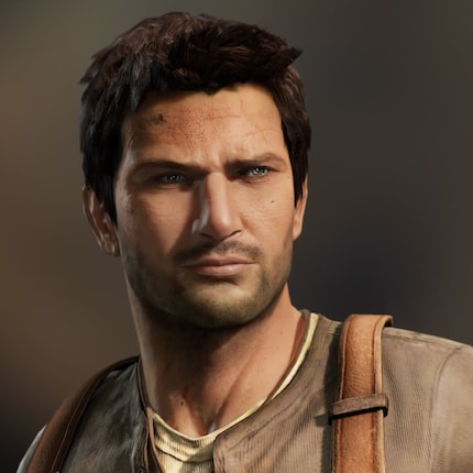Ici, Nathan Drake dans la première partie d'Uncharted.
