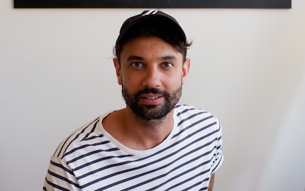 Pedro Schmidt im «ph.» Büro in Zürich Wiedikon