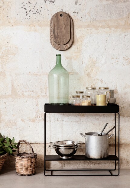 The chopping boards make the wall. Photo: Ferm Living