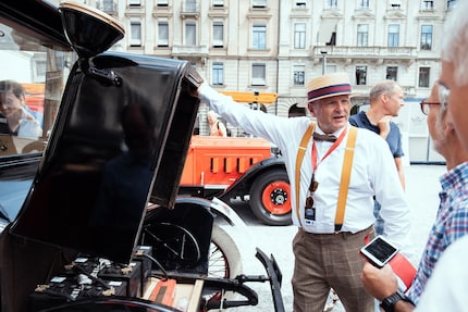 Già nel 1918 le auto elettriche circolavano per le strade.