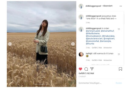 Copiano il look rurale. Insa post: Clara Luciani «jesuisclaraluciani» / «shitbloggerpost»