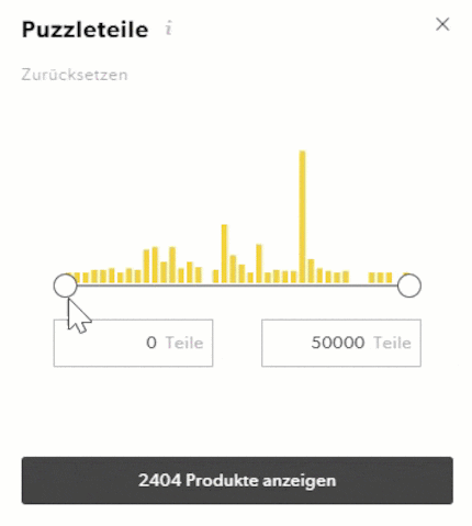 The step size adjusts dynamically.size adjusts dynamically so you can better select your desired area