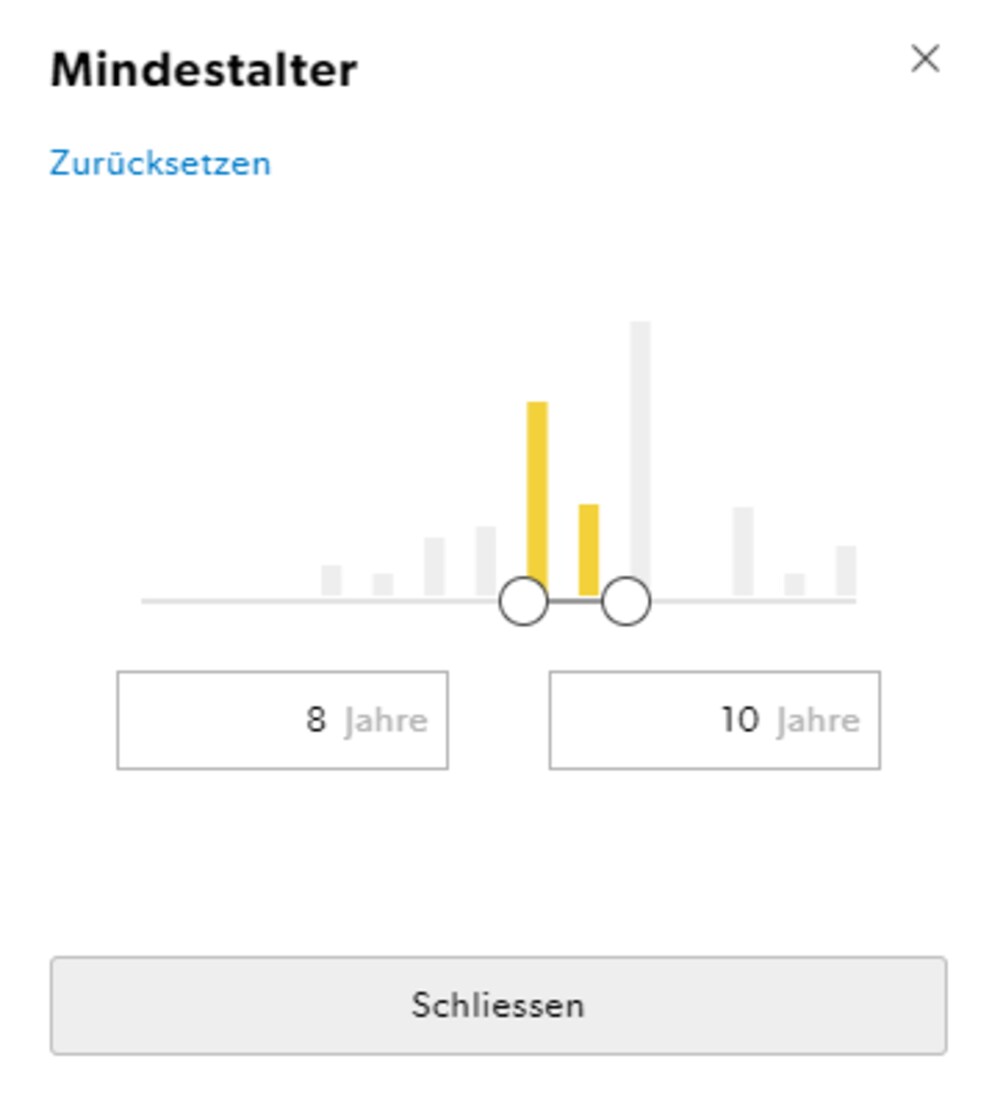 Eine Zusammenfassung von extremen Werten hilft dir dabei, einen besseren Überblick zu bekommen