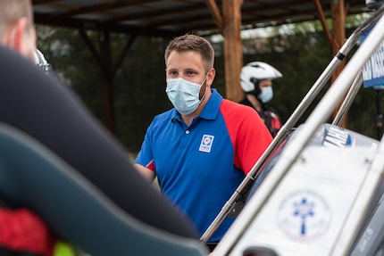 Dario Rodi à la base de Widnau