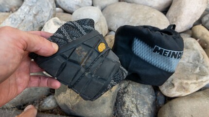Zusammengerollt und im Packsack verstaut, ist der «Pure Freedom» ein kompakter Begleiter.