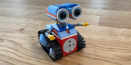 Dopo un'ora di costruzione, My first Robot è pronto.
