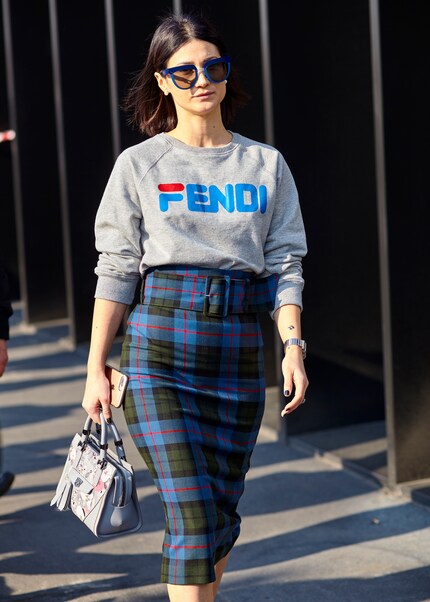 If the logo on the jumper is too much for you, go for a plain-coloured model as an alternative.