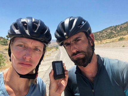Hochgradig anstrengend: Bei 55°C schnell noch ein Selfie, bevor das Handy überhitzt.