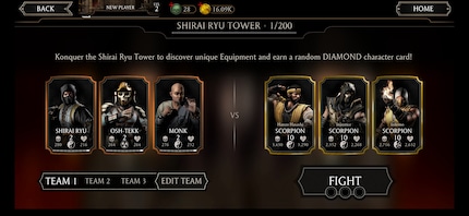 Where's Scorpion? Or Sub-Zero?
