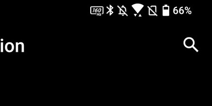 The icon in the top right corner is the main attraction of the 160 hertz
