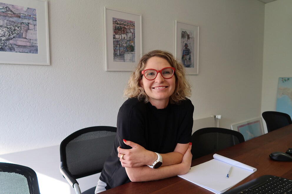 Lebensmitteltechnologin und Gesundheitssportlerin Yvonne Forster.