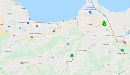 Dans la région de Rorschach, les chargers sont rares
