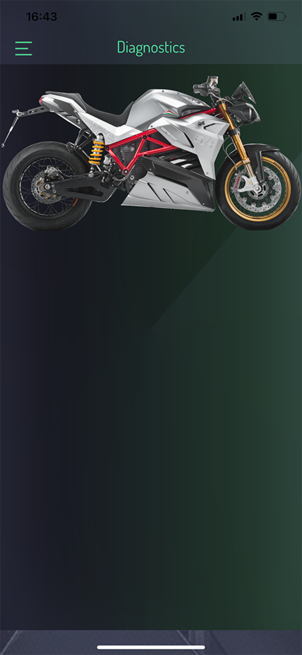 Die App ist noch in Arbeit