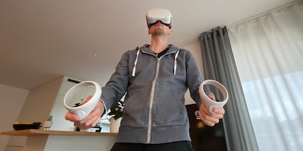 Une fois mon casque sur la tête, je ne me lasse pas de l’univers VR du Quest 2.