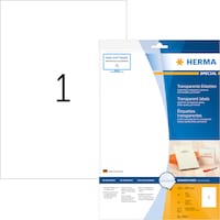 Herma Special Inkjet-Etiketten transparent