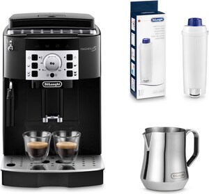 Magnifica S + water filter + milk frothing jug offer set
