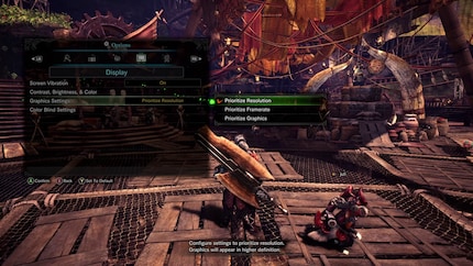 You won't find these graphics options on the Series S.