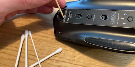 Con il tempo si raccoglie molta polvere nei piedini del mouse.