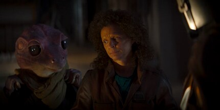 Die Froschkönigin in «Star Wars»… oder so.