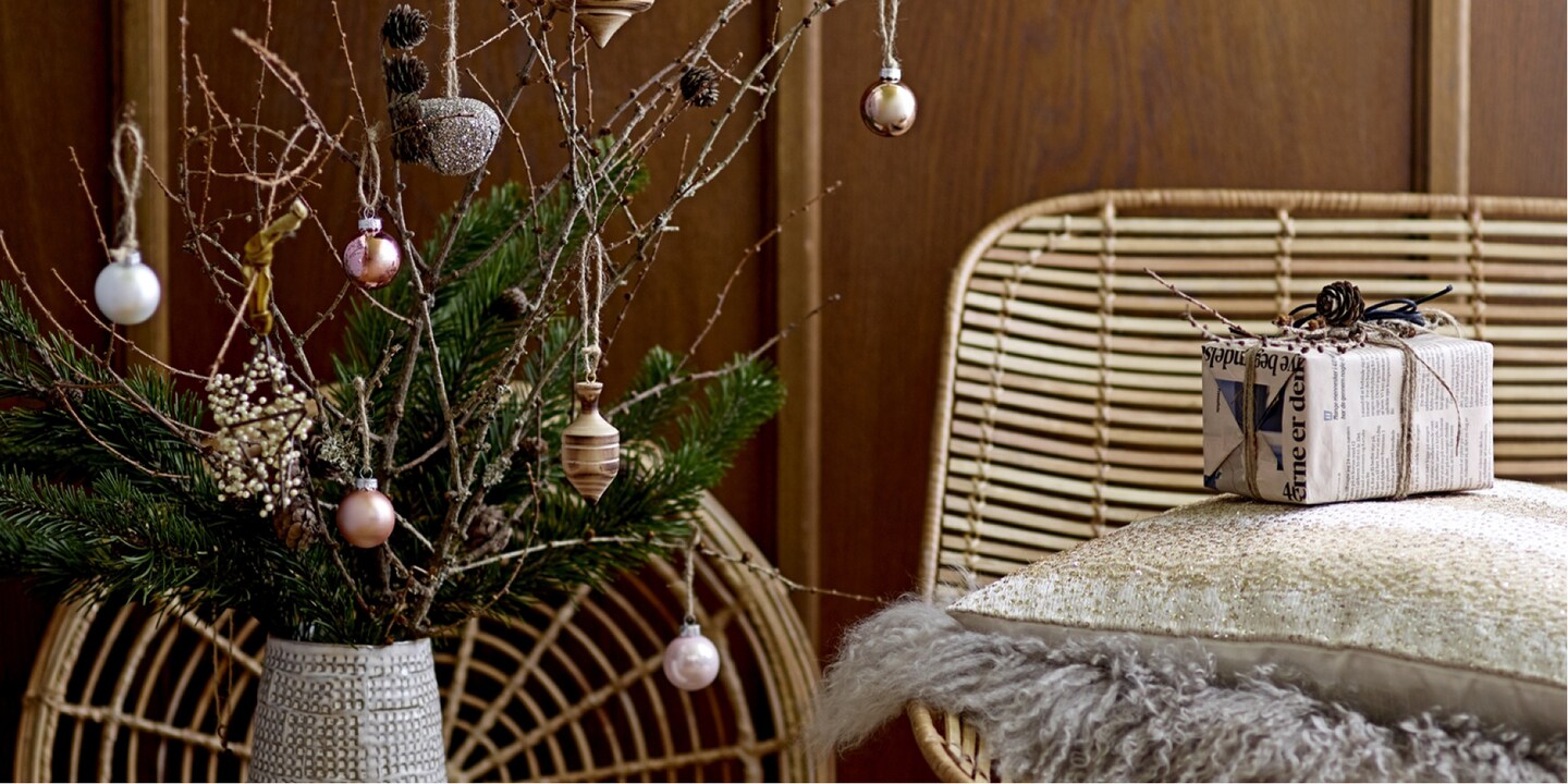 Grazie a queste alternative, nessuno deve rinunciare all’albero di Natale per problemi di spazio
