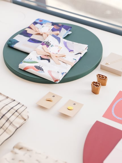 Im Badener Concept Store verkaufen Franziska und Damian ihre Eigen- sowie Fremdmarken.