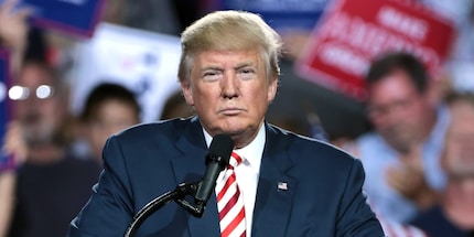 Come Donald Trump, Presidente degli Stati Uniti d'America, ha fatto il suo ingresso in America.degli Stati Uniti d'America, non è ancora noto