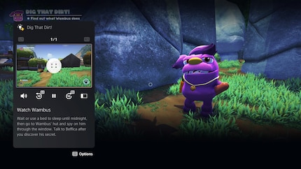 If the game is compatible, you can get video tips directly in-game.