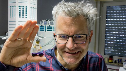 Andreas Reikowski dans son atelier (photo : privée).
