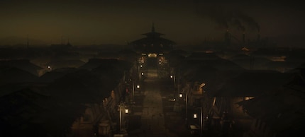 Un des décors les plus intéressants que j'ai jamais vus dans « Star Wars », même s'il ne semble pas très exotique.