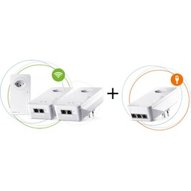 Magic 2 WiFi next Multiroom Kit + LAN triple  Adapter (2400 Mbit/s)