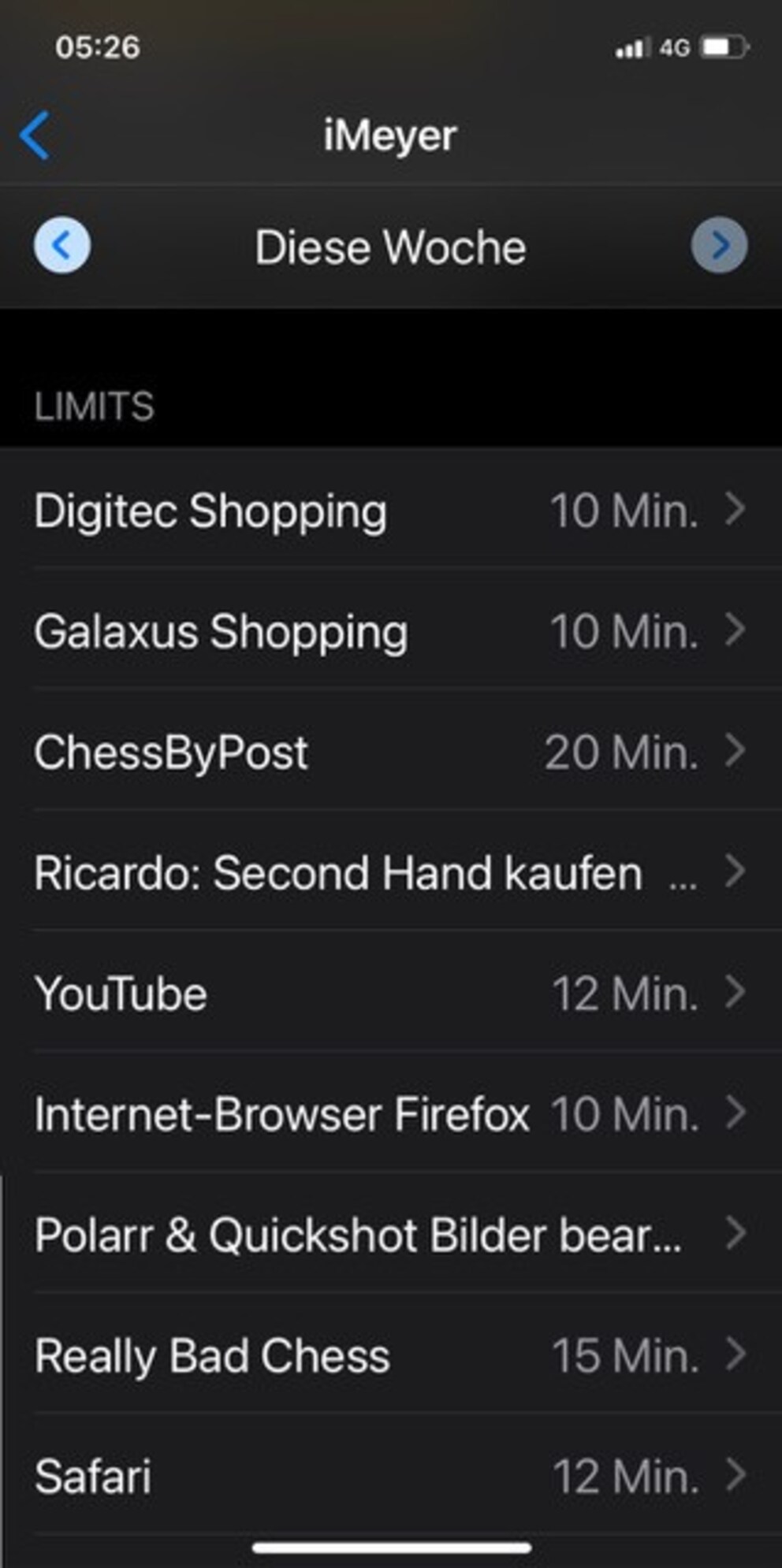 Die Limits helfen nichts, wenn du sie aufheben kannst.