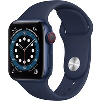 Apple Watch Series 6 (40 mm, Aluminium, 4G, M/L, S/M)