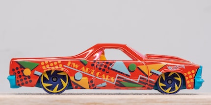José Luis Ramirez mit seinem Chevy El Camino.