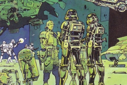I primi soldati oscuri della storia di Star Wars.