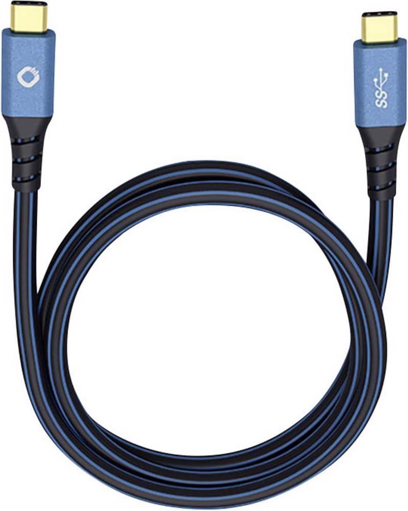 Oehlbach USB 3.2 Gen 1 (USB 3.0) Anschlusskabel [1x C™ Stecker 1x Stecker] 0.50 m vergoldete Steckkontakte (0.50 m) Galaxus