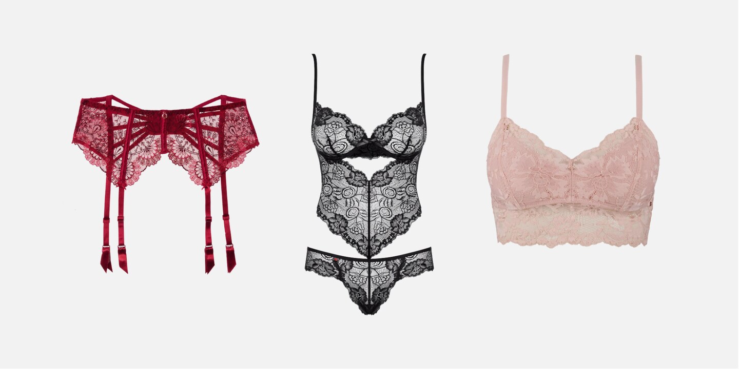 Neue Dessous in klassischen Farben sind da.