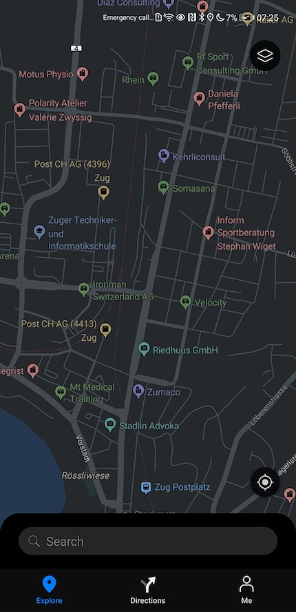 Petal Maps è alimentato da Tomtom