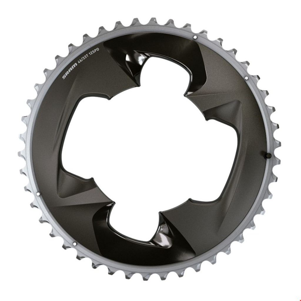 Sram Chain Ring Road 107BCD 2X12 Force With Cover Plate (46) Galaxus